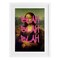Stupell Industries Graffiti Over Mona Lisa Framed Print Under Glass, design by Masters Redux